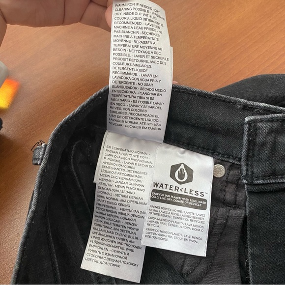 Levi's Mile High Super Skinny Black Size 27 - Picture 13 of 14